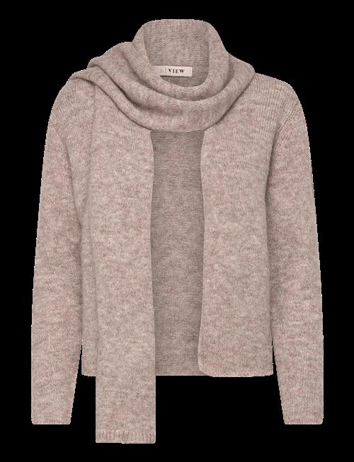 A-View | Harper Knit Scarf Cardigan | L