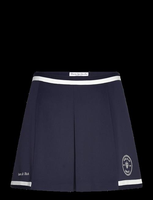 Sporty & Rich | Eden Crest Embroidered Mila Skirt | S