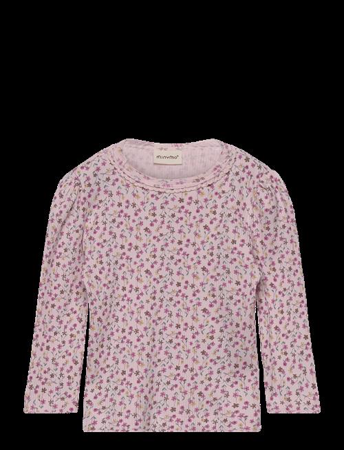 Minymo | T-Shirt Ls Aop Rib | 56