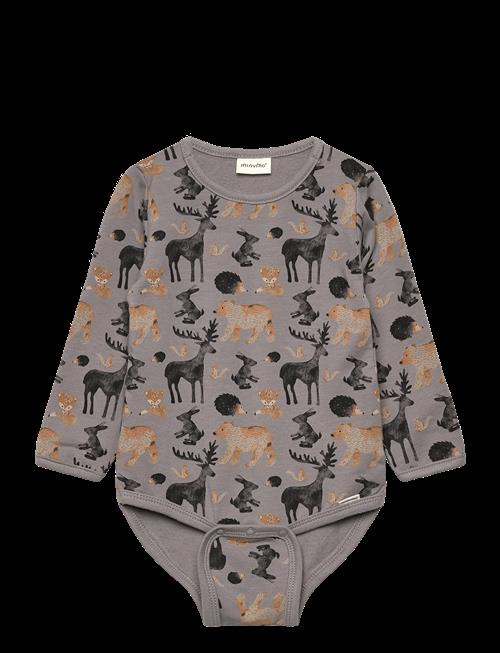 Minymo | Body Ls Aop Sweat | 68