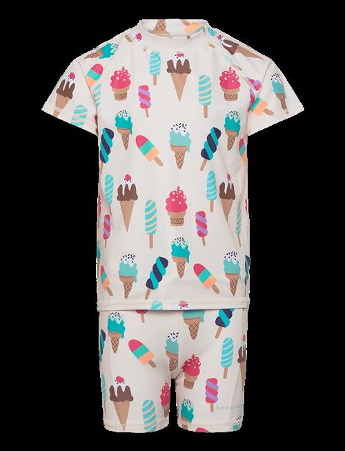 Geggamoja | Uv-Set Beige Ice Cream | 98/104