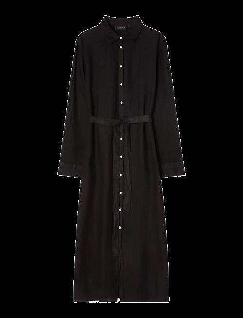 Lexington Clothing | Long Linen Shirt Dress | L