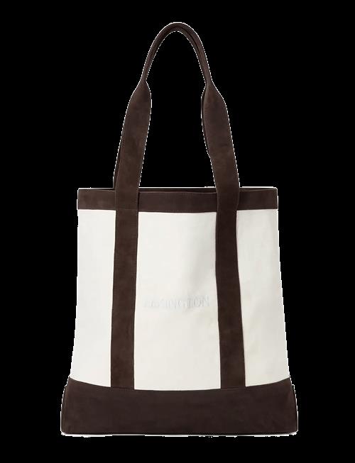 Lexington Clothing | Contrast Suede Canvas Shopper | ONE SIZE