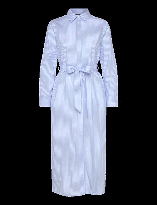 Lexington Clothing | Casual Long Poplin Shirtdress | M