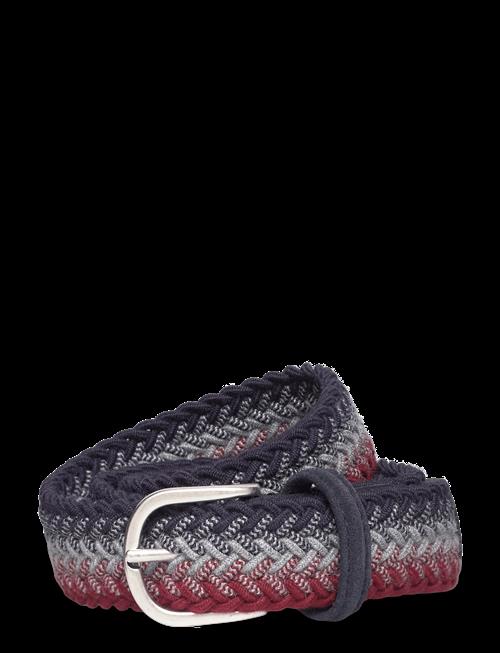 Anderson's | Elastic Woven Belt Grey - 3 Cm | 105