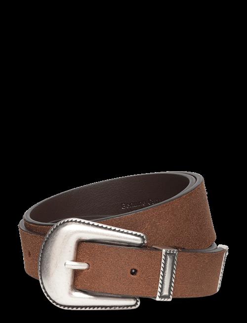 Anderson's | Western Belt - Suede Brown - 3,5-2,5 Cm | 110