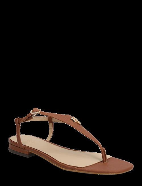 Lauren Ralph Lauren | Everley Ii Crosshatch Leather Sandal | 36