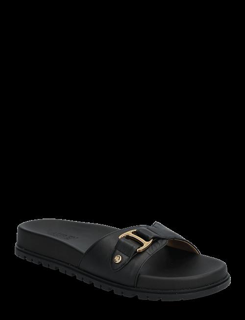 Lauren Ralph Lauren | Tasha Leather Slide Sandal | 37.5