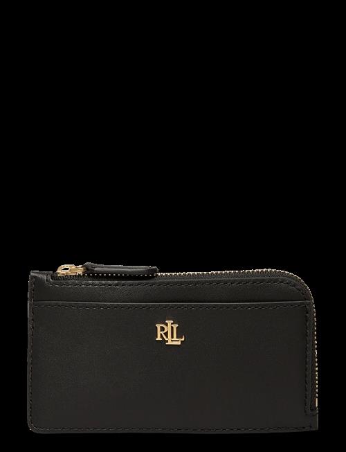 Lauren Ralph Lauren | Leather L-Zip Card Case | ONE SIZE