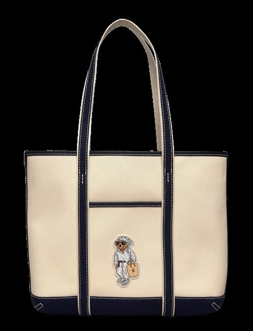 Polo Ralph Lauren | Polo Bear Canvas Small Shopper Tote | ONE SIZE