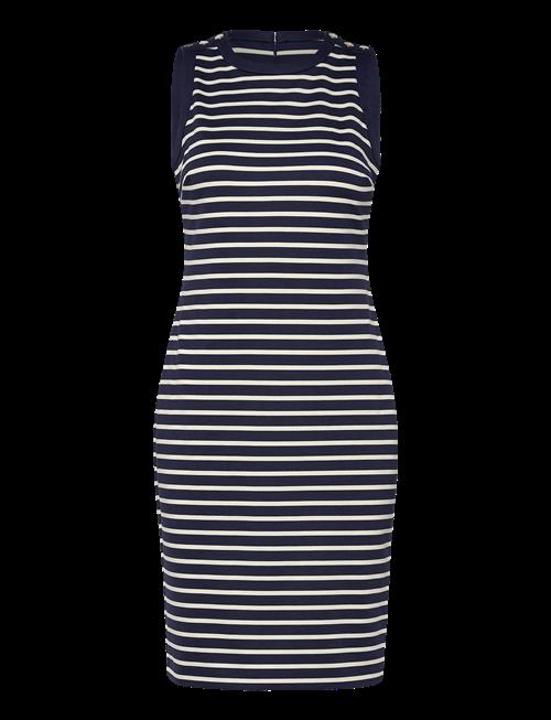 Lauren Ralph Lauren | Yd Striped Ponte-Knt-Dresses | 46