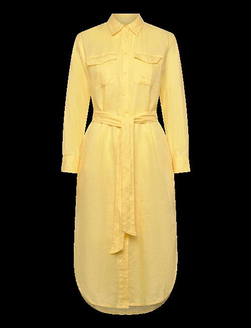 Lauren Ralph Lauren | Belted Linen Midi Shirtdress | 34