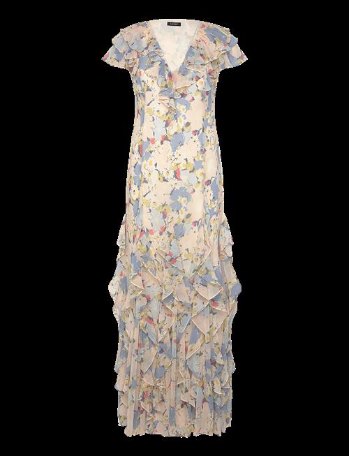 Lauren Ralph Lauren | Poly Crinkle Ggt 58-Wvn-Dresses | 38