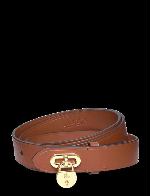 Lauren Ralph Lauren | Padlock Leather Belt | S