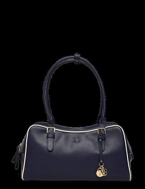 Lauren Ralph Lauren | Leather Large Marcy Zip Satchel | ONE SIZE
