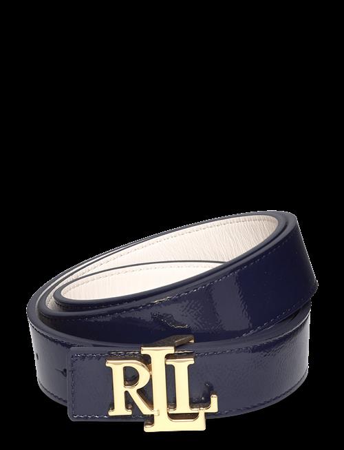 Lauren Ralph Lauren | Logo Reversible Patent Leather Belt | M