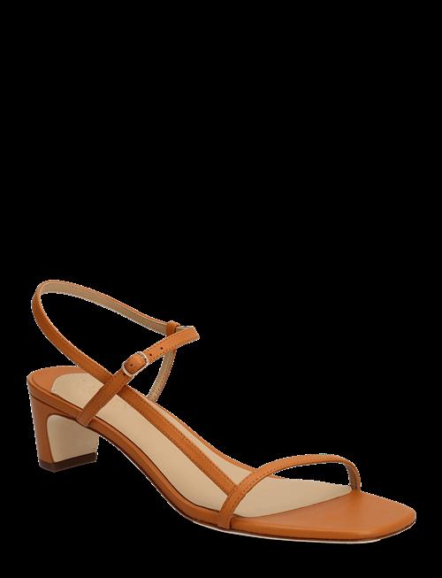 Lauren Ralph Lauren | Lainee Mid-Heel Nappa Leather Sandal | 36