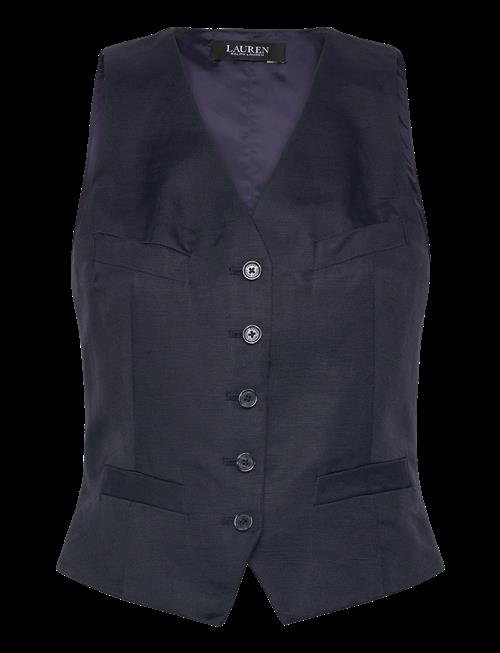 Lauren Ralph Lauren | Lt Drapy Linen Visc-Wvn-Vest | 36