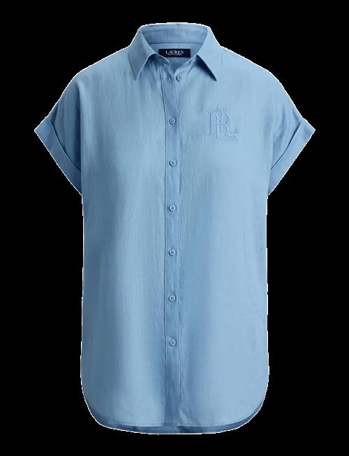 Lauren Ralph Lauren | Linen Short-Sleeve Shirt | XS
