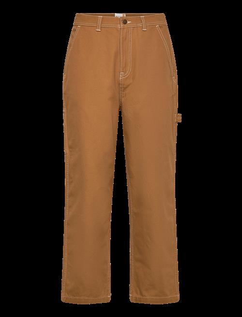 Timberland | Washed Duck Canvas Carpenter Pant Dark Wheat Boot | 33 x 32