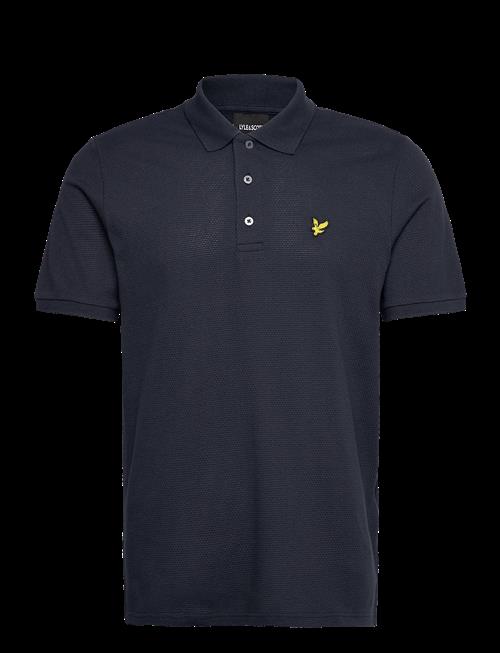 Lyle & Scott | Popcorn Jacquard Polo Shirt | S