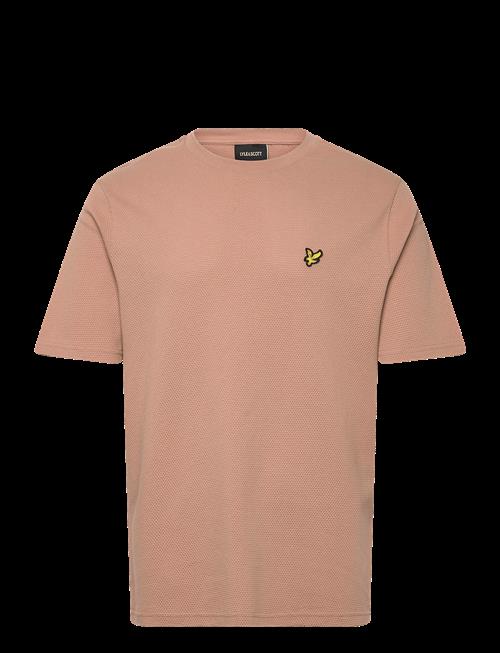 Lyle & Scott | Popcorn Jacquard T-Shirt | M