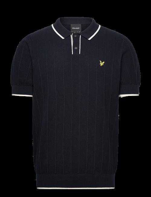 Lyle & Scott | Tipped Pique Knitted Polo | M