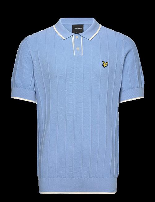 Lyle & Scott | Tipped Pique Knitted Polo | L