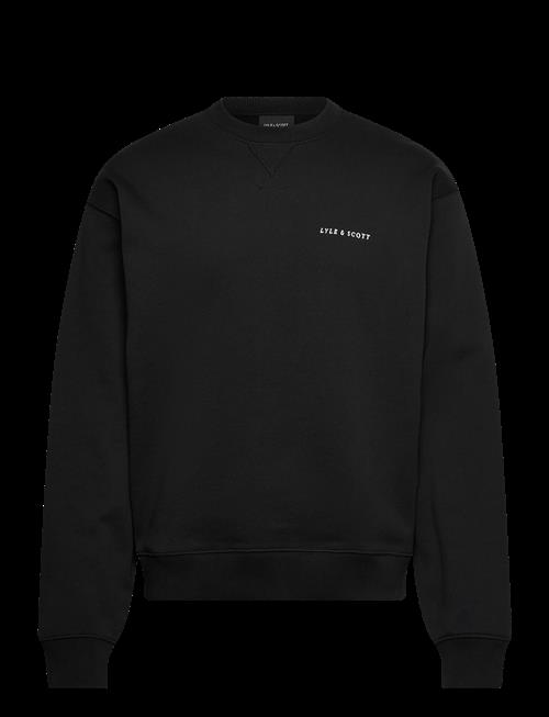 Lyle & Scott | Script Heavyweight Loopback Crew Neck Sweatshirt | L