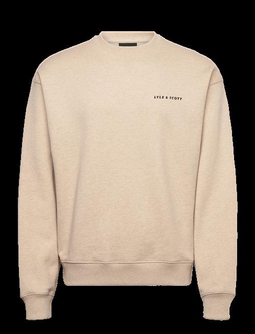 Lyle & Scott | Script Heavyweight Loopback Crew Neck Sweatshirt | S