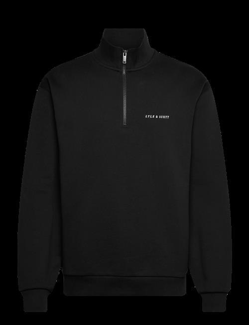 Lyle & Scott | Script Heavyweight Loopback Quarter Zip Sweatshirt | XXL