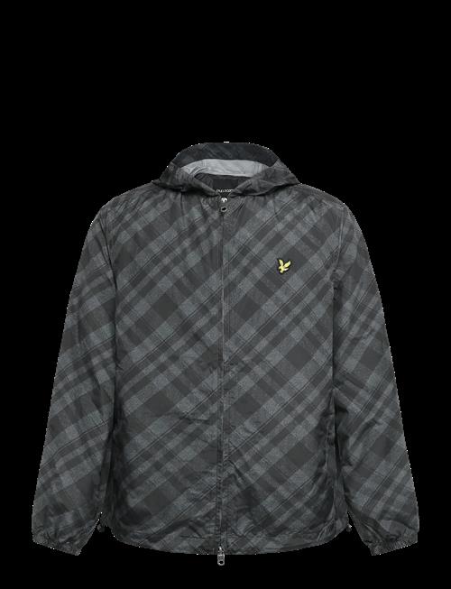 Lyle & Scott | Tartan Hooded Zip Through Jacket | S