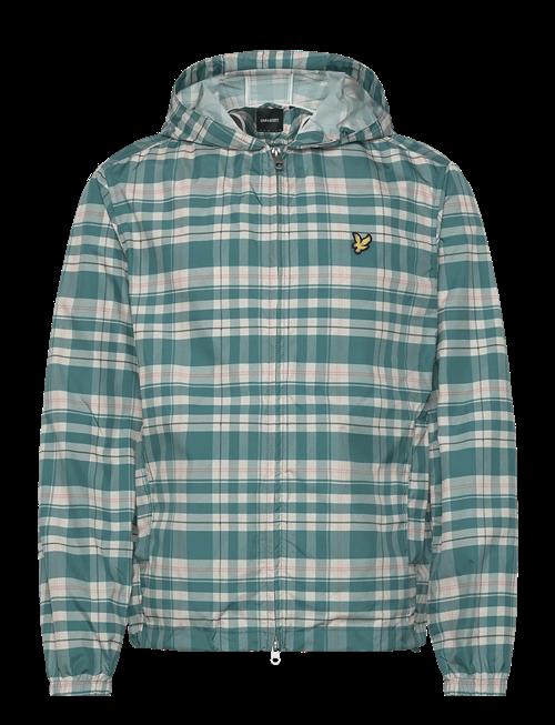 Lyle & Scott | Tartan Hooded Zip Through Jacket | L