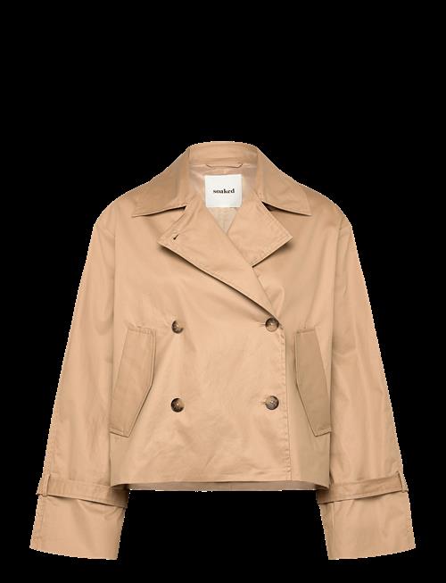 Soaked | Slfavne Short Trench Coat | L