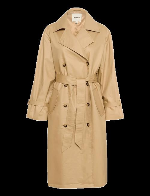 Soaked | Slfavne Belt Trench Coat | XS