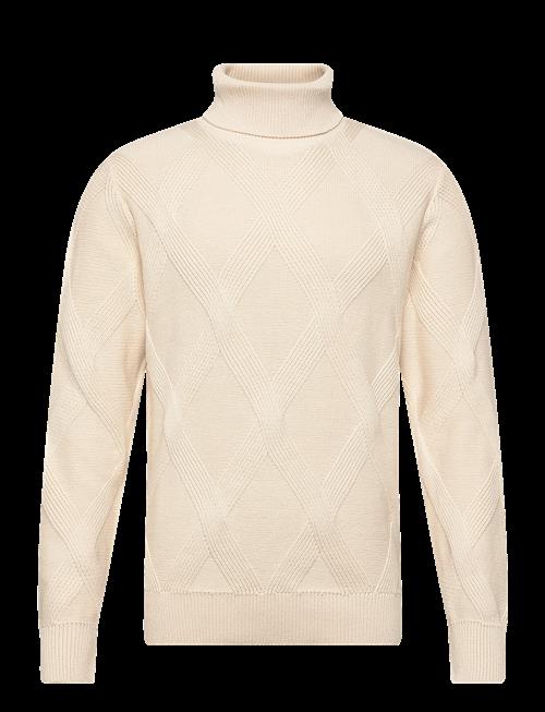 Lindbergh | Rolled Neck Structure Knit | XL