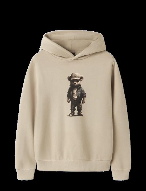 LMTD | Nlmnamse Ls Bru Sweat W. Hood | 170-176