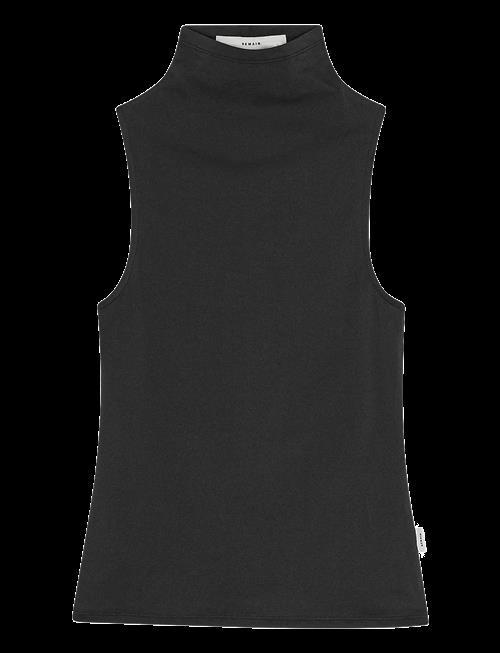 REMAIN Birger Christensen | High Neck Jersey Top | L