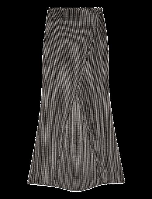 REMAIN Birger Christensen | Maxi Check Skirt | 38