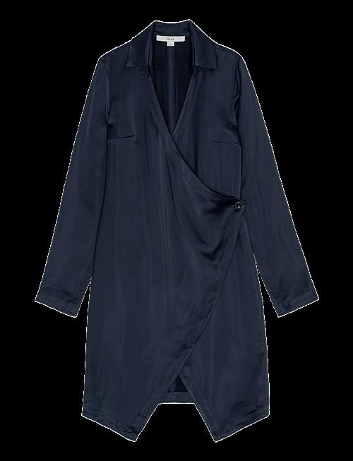 REMAIN Birger Christensen | Satin Wrap Dress | 38