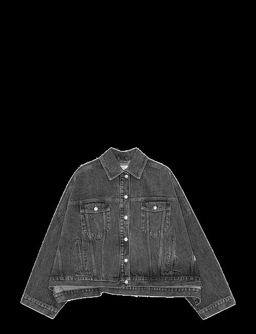 REMAIN Birger Christensen | Drapy Back Denim Jacket | 38