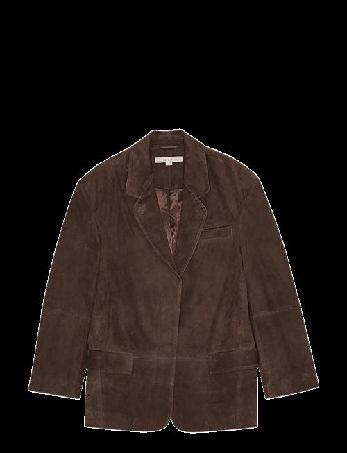 REMAIN Birger Christensen | Oversized Suede Blazer | 34
