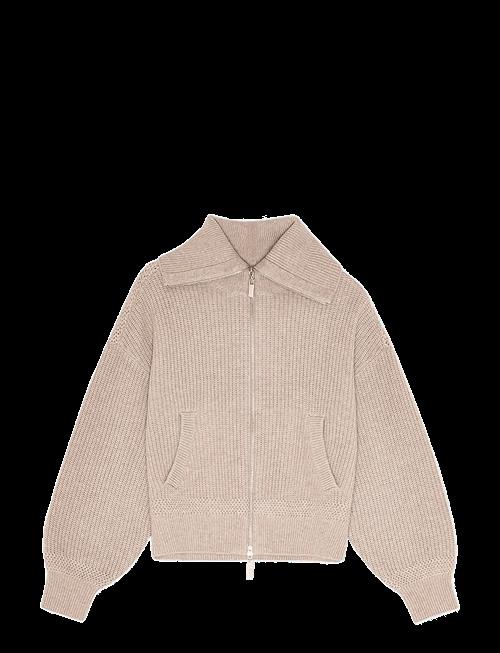 REMAIN Birger Christensen | Knitted Cropped Bomber | XS