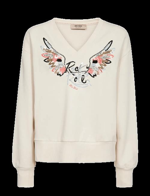 MOS MOSH | Mmcosette V-Ls Spring Sweatshirt | XL