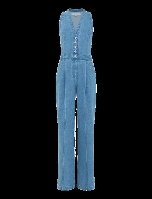 French Connection | Arywoode Denim V Nk Jumpsuit | 38