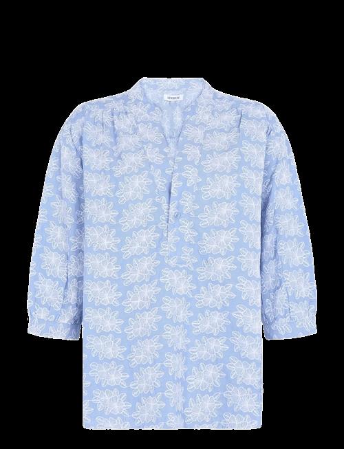 Newhouse | Hannah Chambray Blouse | 34