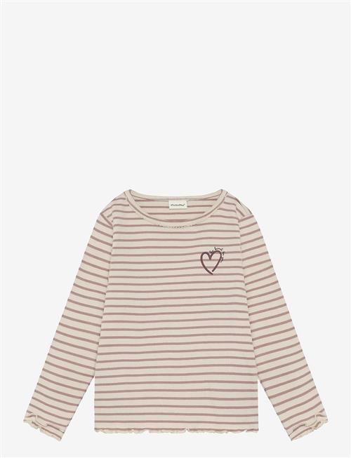 Minymo | T-Shirt Ls Y/D Rib | 122