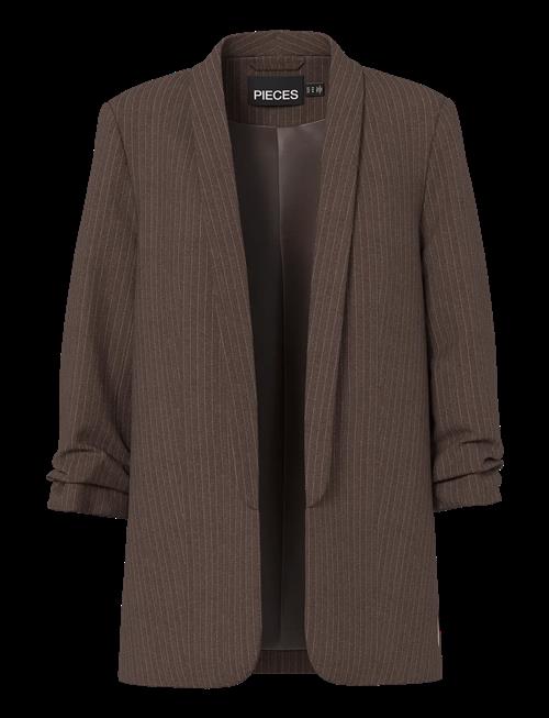Pieces | Pcbosella 3/4 Pinstripe Blazer Noos Bc | XS