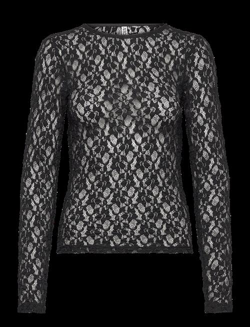 Pieces | Pchazel Ls Lace Top Jrs Noos Bc | S