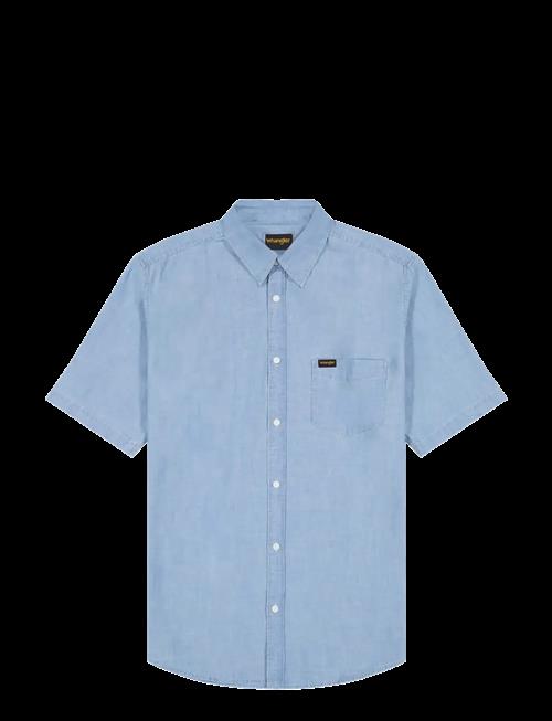 Wrangler | Ss Chambray Shirt | M x 00